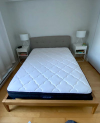 Queen size pillow top mattress 