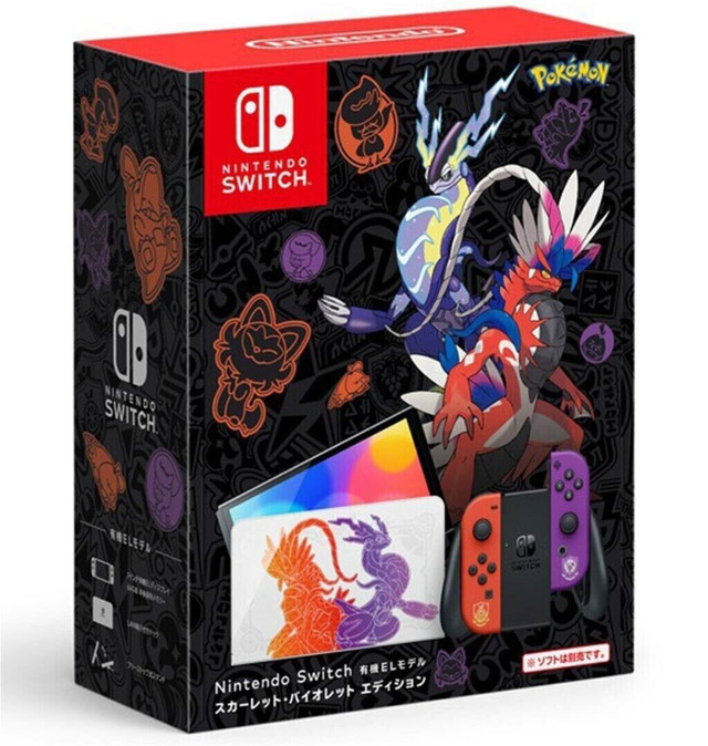 NEW Nintendo Switch Pokémon Scarlet & Violet Limited Edition 64 in Nintendo Switch in City of Toronto