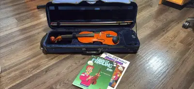 GEWA violin 2 books and case, View more