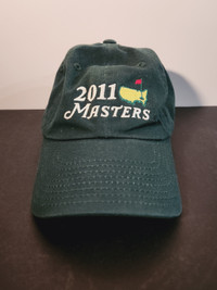 2011 MASTERS GREEN GOLF HAT CAP