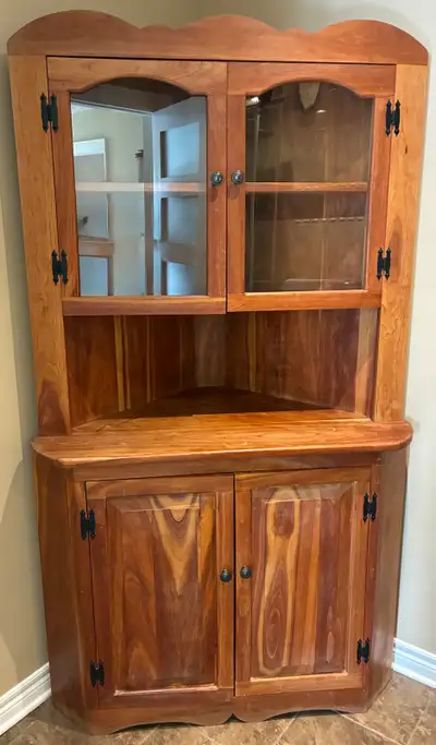 Corner China Cabinet, View more