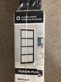 Bifold 36” x 80 1/2” Closet Door **NEW**