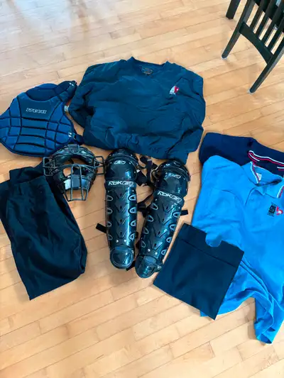Umpire equipment to give away, View more