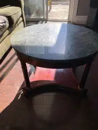 Round Marble Top coffee table