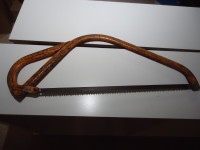 Vintage Bow Saw. Good Condition. Sharp