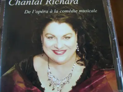 CD AUDIO MUSIQUE CLASSIQUE CHANTAL RICHARD DE L'OPÉRA À LA COMÉD, View more