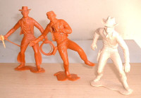 Marx Toy Figures 1960s : Cowboys & Indians & others