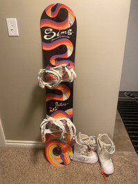 Snowboard set up