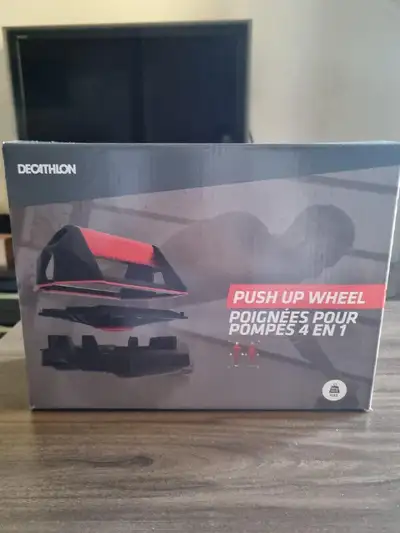 New Unused Push Up wheel from Decathlon. Original packaging, View more