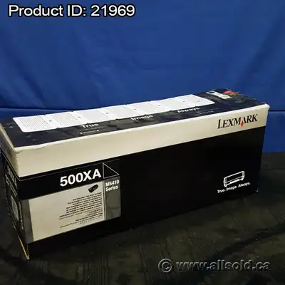 Lexmark 500XA, MS410 Series High Yield Toner Cartridge, View more