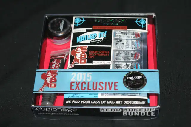 2015 CALGARY EXPO NERD MAKEUP BUNDLE