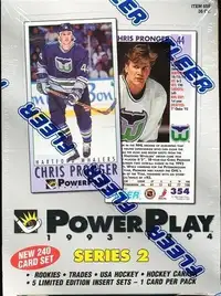 1993-94 POWER PLAY .. SERIES 2 - ONLY BRODEUR, HASEK Power Plays