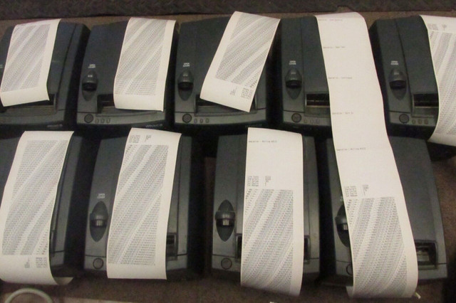 Lot of 8 Ithaca Itherm 280 Thermal Receipt Printers 280-UL-1 in Other in City of Toronto - Image 2