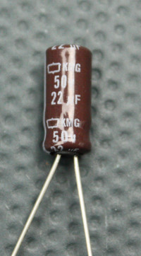 Capacitors Electrolytic  22uF, 47uF and 150uF