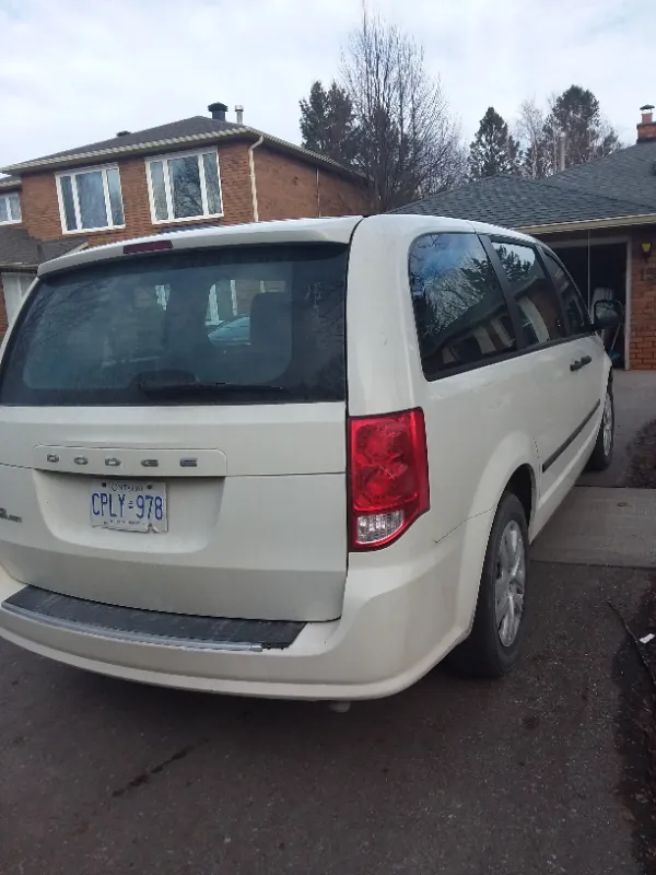 2014 dodge grand caravan in great shape and low milage for sale.