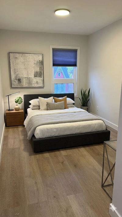 Private en-suite bedroom available in a newly constructed house in downtown Toronto, near College St...