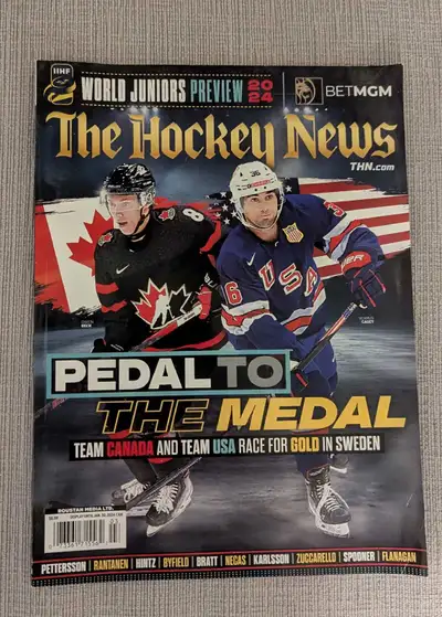 Brand New The Hockey News World Juniors Preview 2024, View more