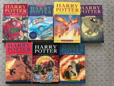 Harry Potter book series, View more