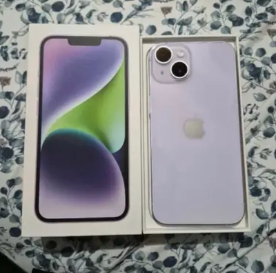 iPhone 14 128GB Purple in Like New Condition with delivery, View more