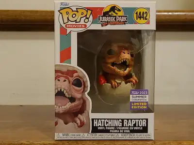 Funko POP! Movies: Jurassic Park - Hatching Raptor, View more