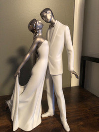 Lladro Annviersary Silver Couple 