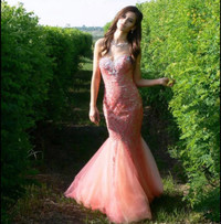 Mermaid Style Prom Dress 