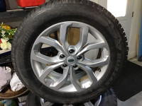 Land Rover rims with winter tires