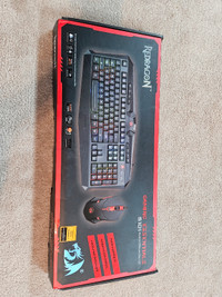 LNIB - redragon gaming keyboard and mouse