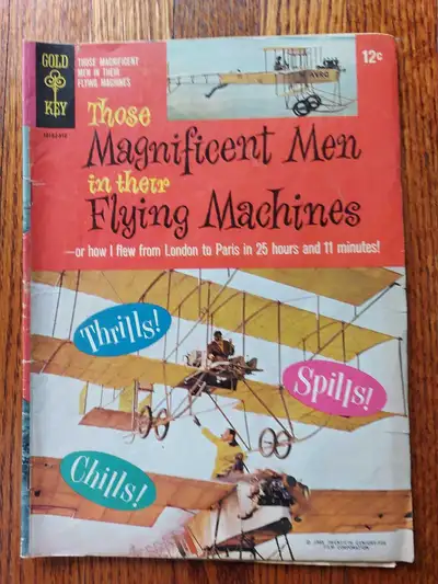 THOSE MAGNIFICENT MEN IN THEIR FLYING MACHINES GOLD KEY 1965, View more