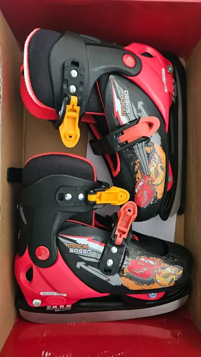 Disney Cars Boys Adjustable Skates (Size Y12 - 2), View more