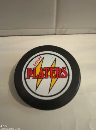 Official Guelph Platters OHL hockey puck (free with purchase), View more