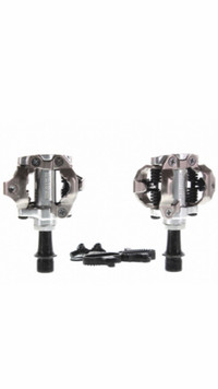 New Shimano PD-M540 SPD Mountain Clipless Pedals with Cleats