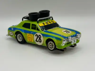 AFX Ford Escort Slot Car, View more