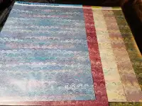 Large sheets of featherized matting / washi tape (die cut)