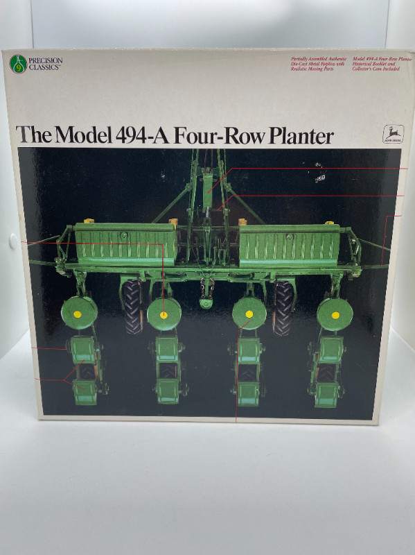 1/16 John Deere  494-A Four Row Planter, PRECISION Classics #9 in Toys & Games in Regina