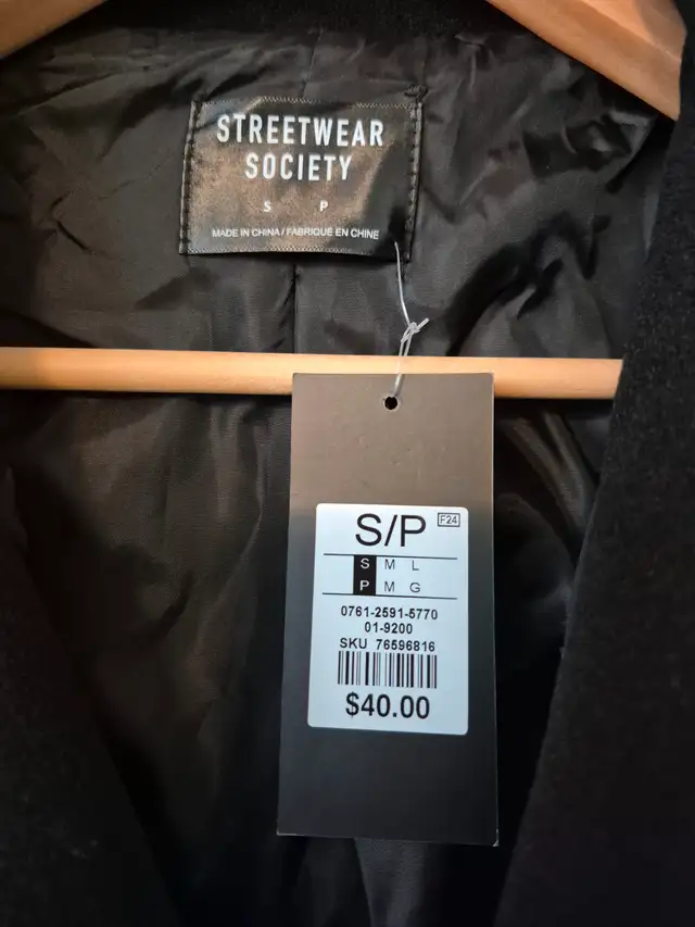 Urban Planet Women's Wool Jacket (Brand New) - Women's Size S63240675728131121