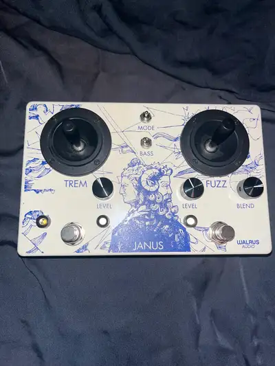 The Janus is a true bypass, dual joystick controlled Tremolo/Fuzz pedal that allows you to create a...