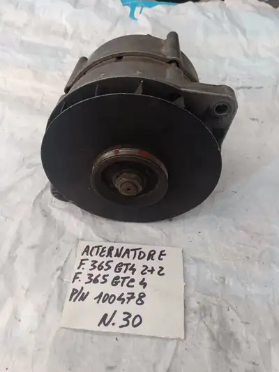 Alternator Ferrari 365 GTC4, original, used in good condition. Price on request. More parts availabl...