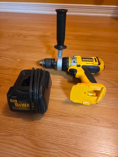 Dewalt drill and charger, View more
