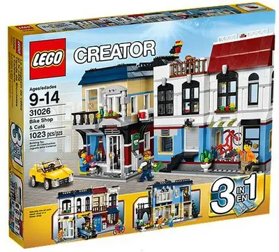 New Sealed Lego set. 31026 Bike Shop and Cafe