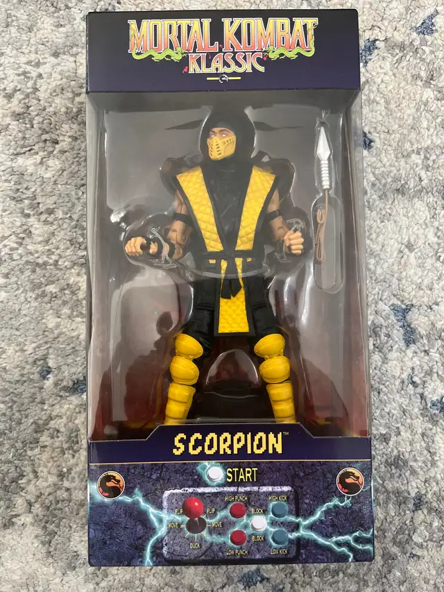 Mortal Combat Klassic Scopion Action Figure64733718960770120