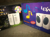 Used 2.1 channel and Brandnew Bluetooth stereo speakers for sale
