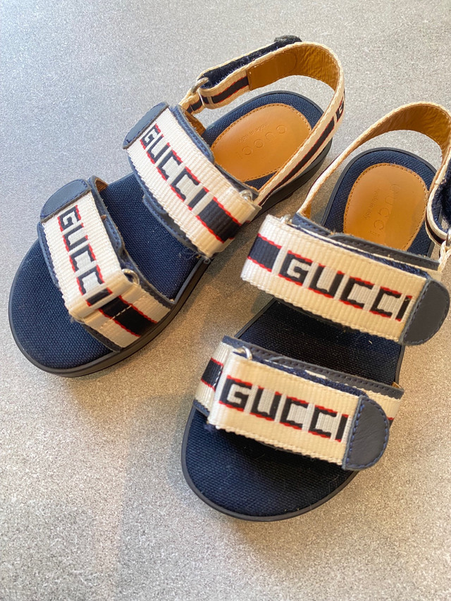 Gucci kids BRANDED SANDALS shoes size 29 | Kids & Youth | Markham ...