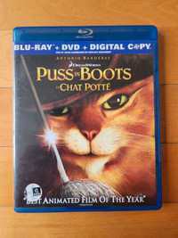 Puss in Boots - Le chat potté [Blu-ray 3D + Blu-ray + DVD + Digi