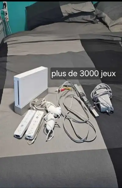 wii A1 toute complète avec plus de 3000 jeux,Lire descrip, View more