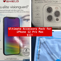 Ultimate Accessory Pack for iPhone 12 Pro Max* User - Brand Nee 