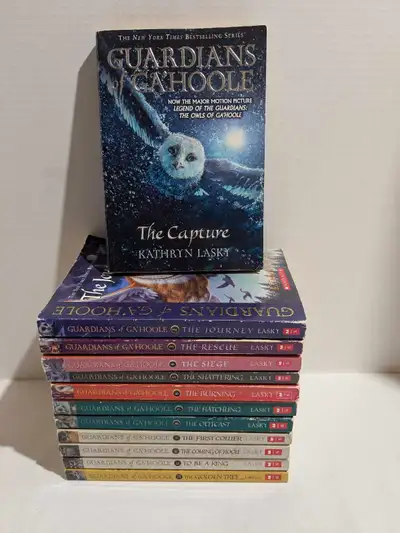 Guardians of Ga'hoole Chapter Books 1-12 Lasky Scholastic, View more