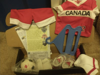 Maplelea Canadian national soccer team jersey and ball