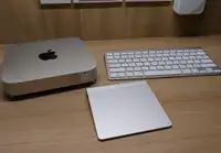 Apple Mac Mini with keyboard & trackpad