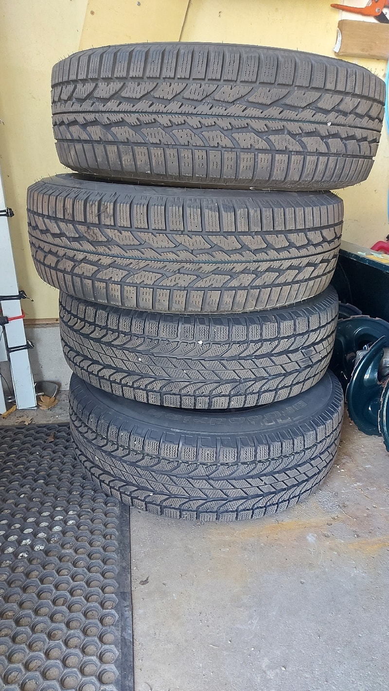4 Firestone winter tires Tires & Rims Kitchener / Waterloo Kijiji